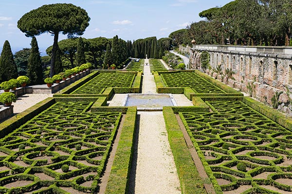 Gardens Castel Gandolfo