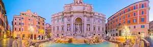 Top attractions and landmarks in Rome city center