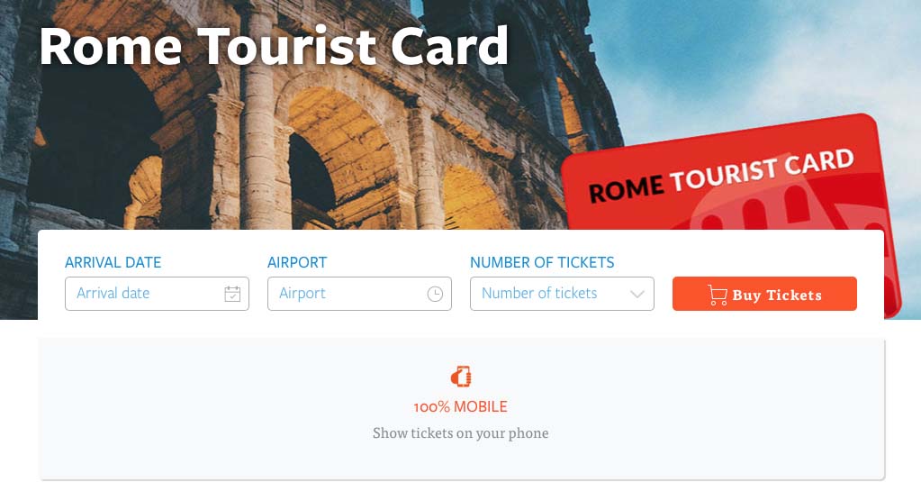 Discount Cards Rome Rome City Pass